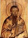 Русская резная икона св. Климента